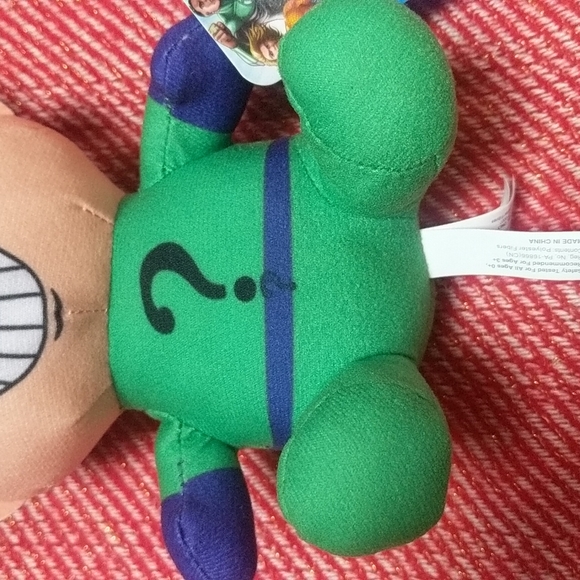 DC Comics Justice League ''The Riddler" 7 Inch Plush Doll - Picture 3 of 10